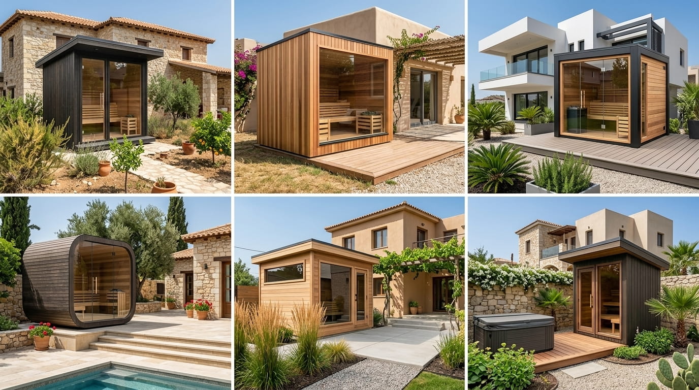 Custom Sauna by Aeōn Wellness